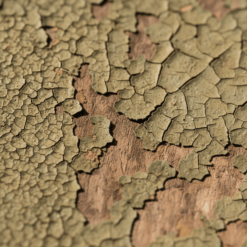 Paint cracking from temperature fluctuations and poor timing