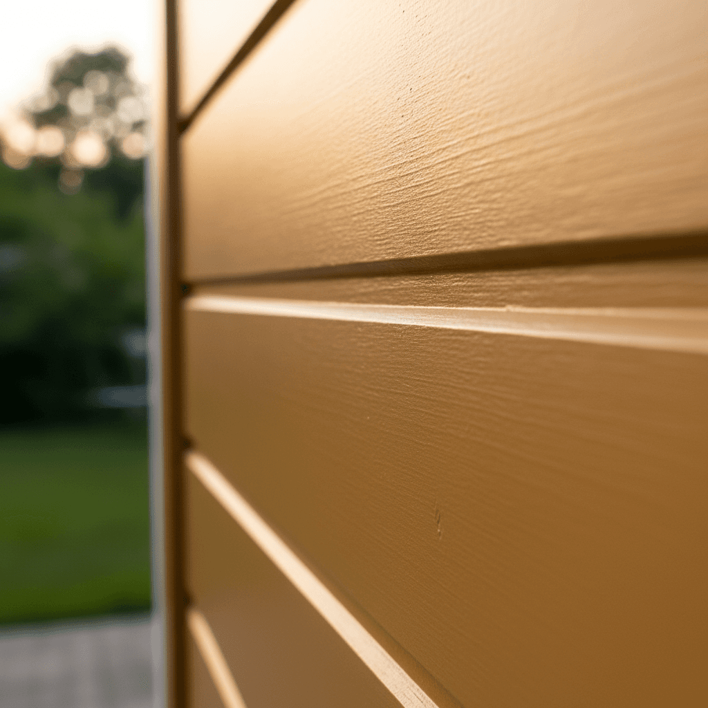 Well-timed exterior paint job with smooth, even finish