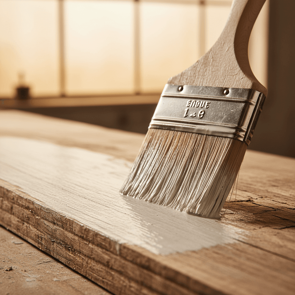 Primer seals the surface and improves paint adhesion